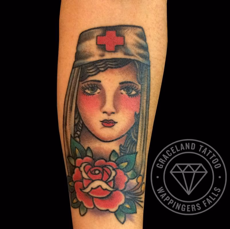 Rose of No Mans Land Tattoo