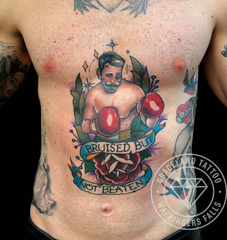 Traditional Fighter Tattoo