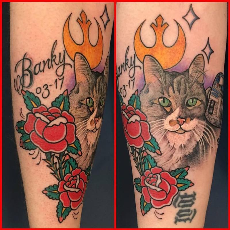 Traditional Cat Portrait