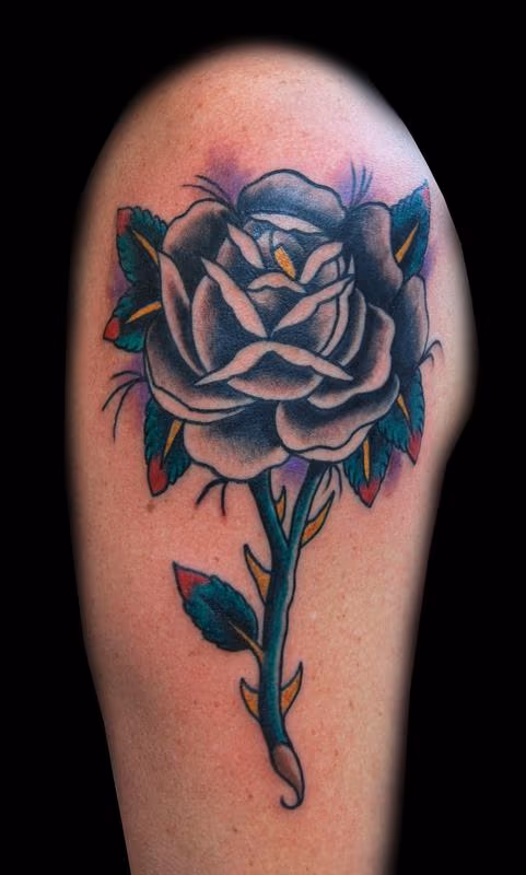 Black Rose Tattoo