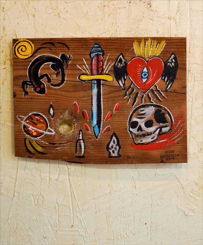 Flash on Wood 1
