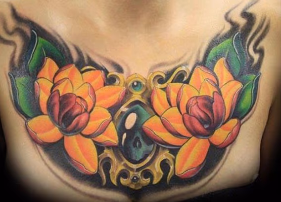 Lotus and Skull