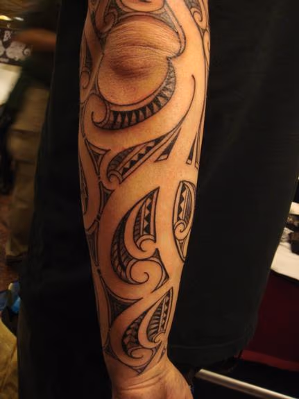 Maori style on arm