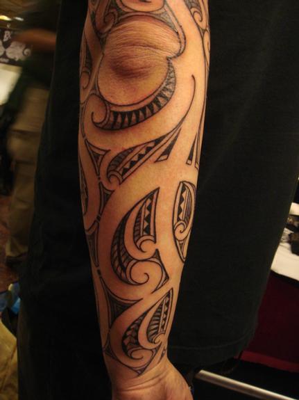 Maori style on arm