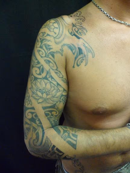 Polynesian with japanese influences