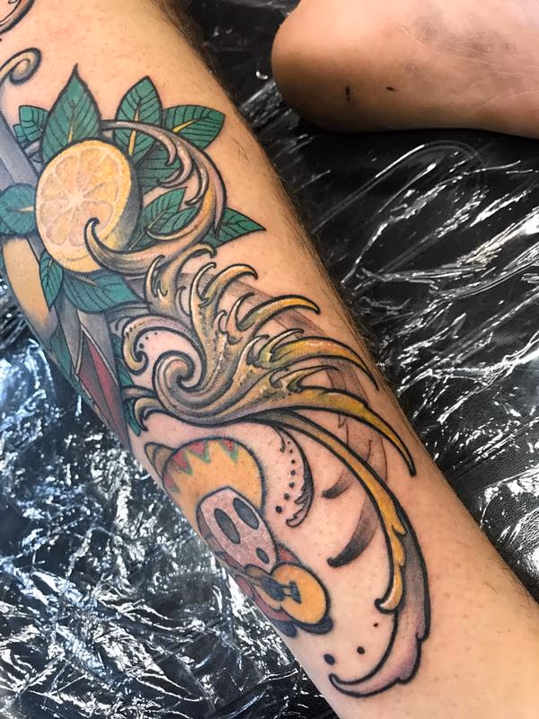 Organic filigree