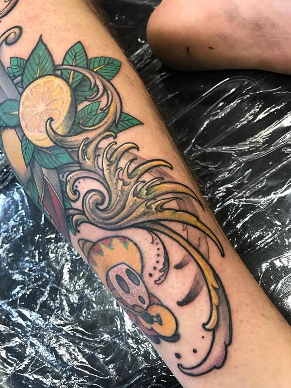 Organic filigree