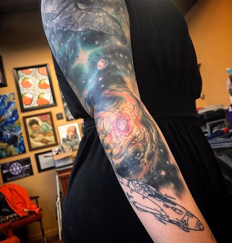 Universe Sleeve (in progress)