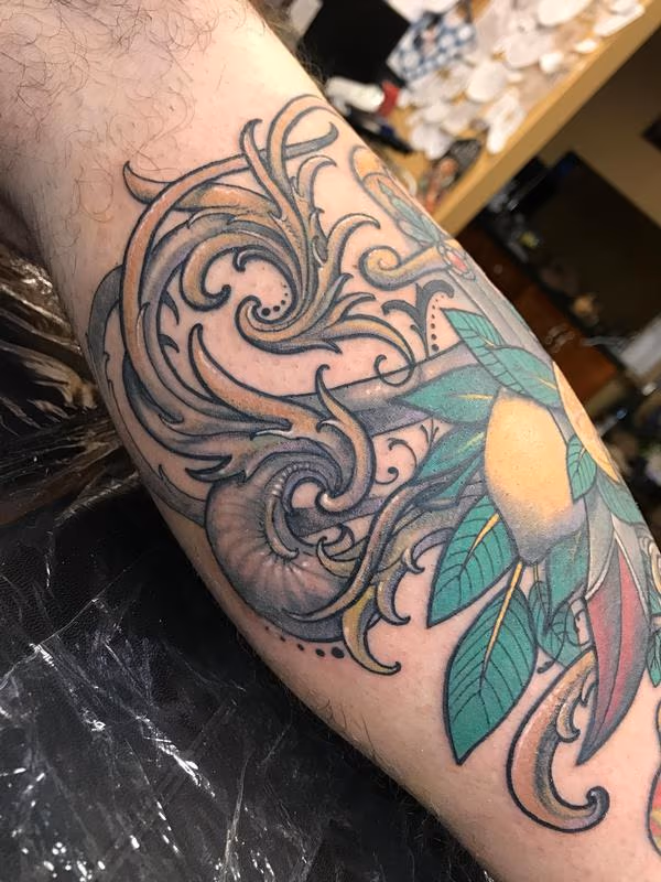 Organic filigree