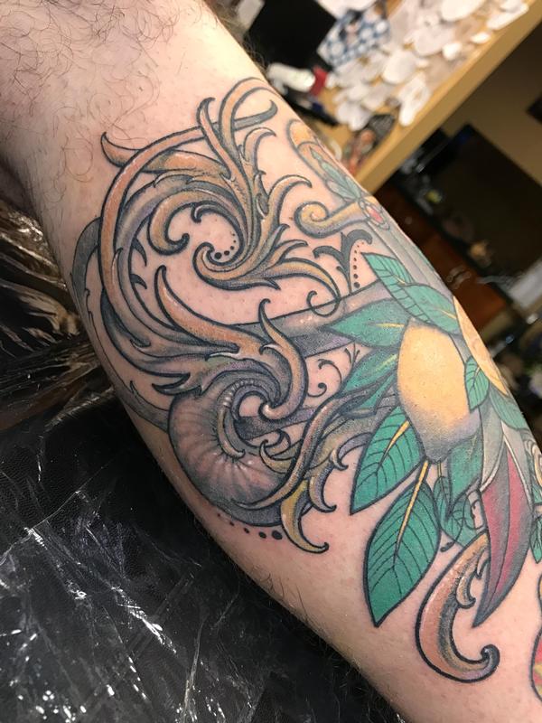 Organic filigree