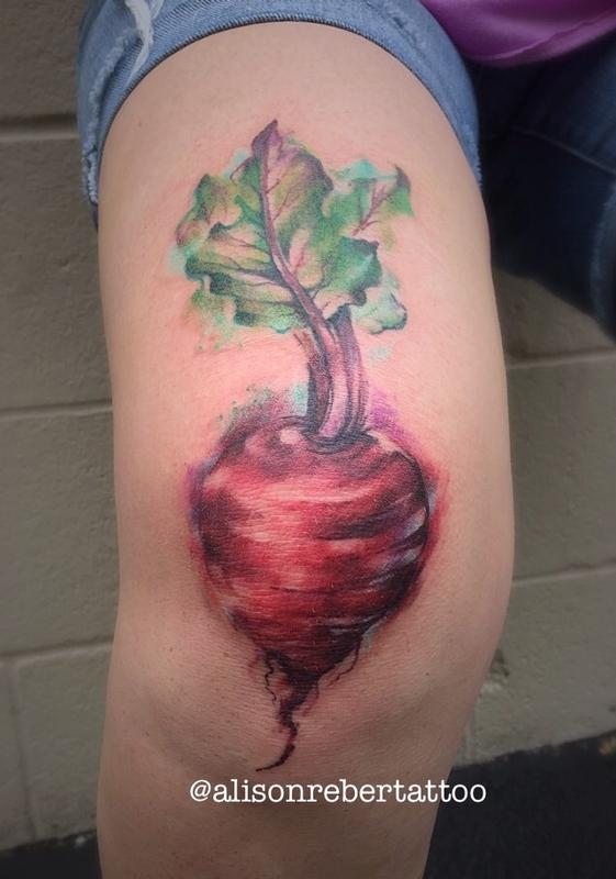 Radish Tattoo