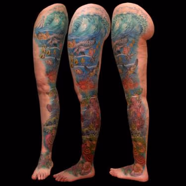 Sea Leg Tattoo