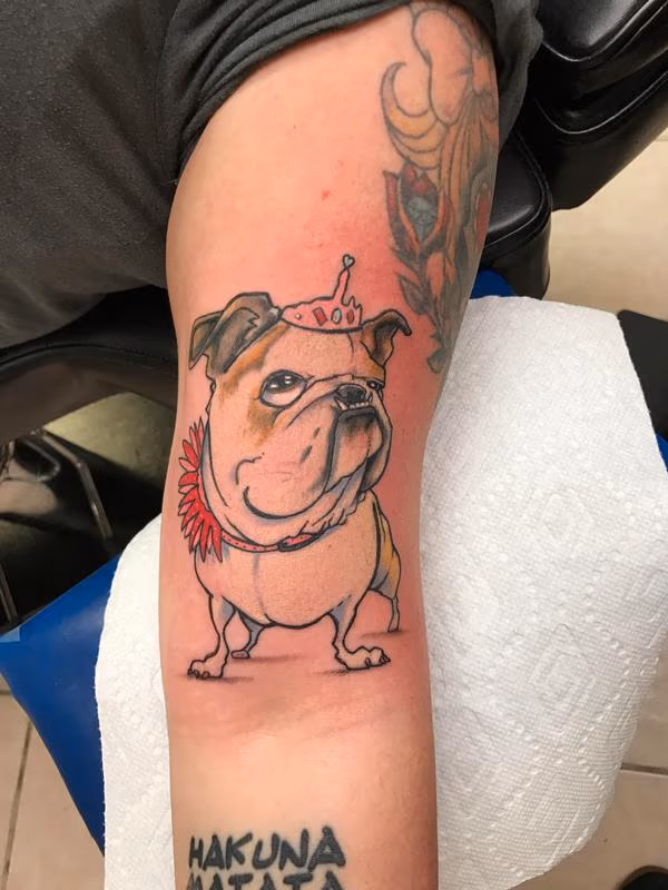 Cartoon dog