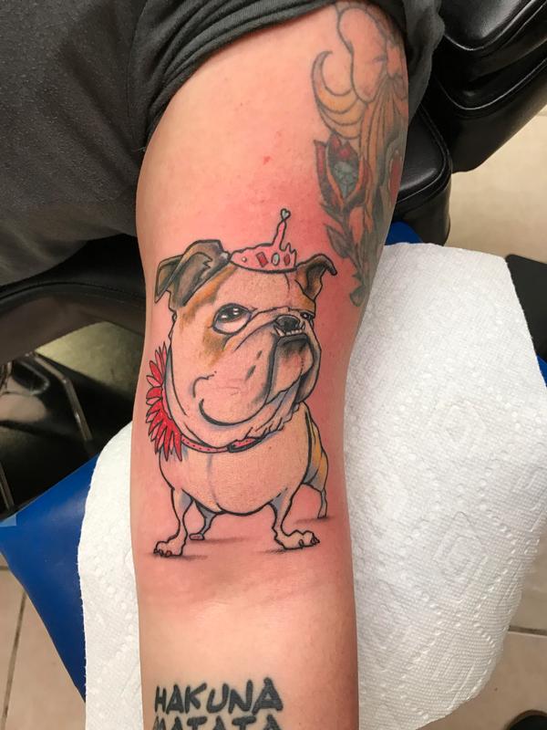 Cartoon dog
