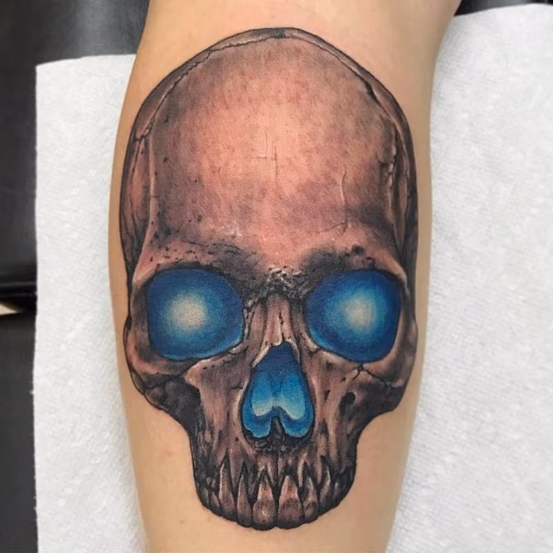 Glow skull