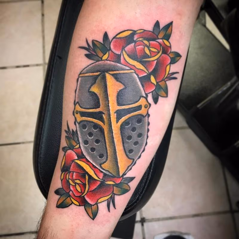 Mask/ roses
