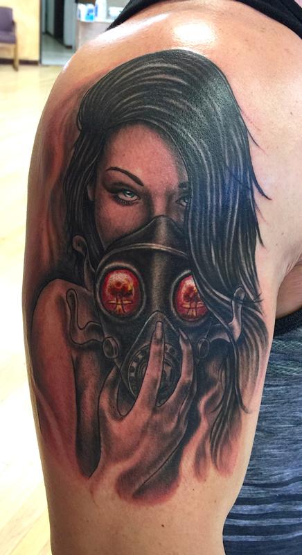 Gas Mask Girl