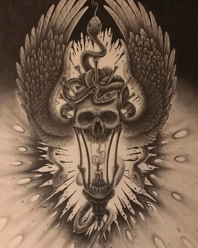 Original pencil art