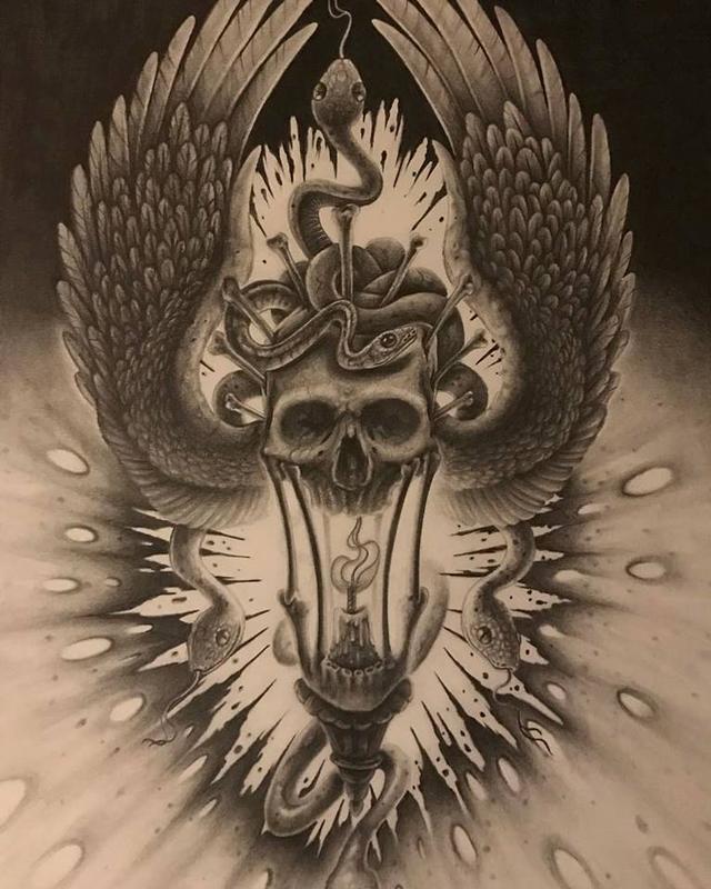 Original pencil art
