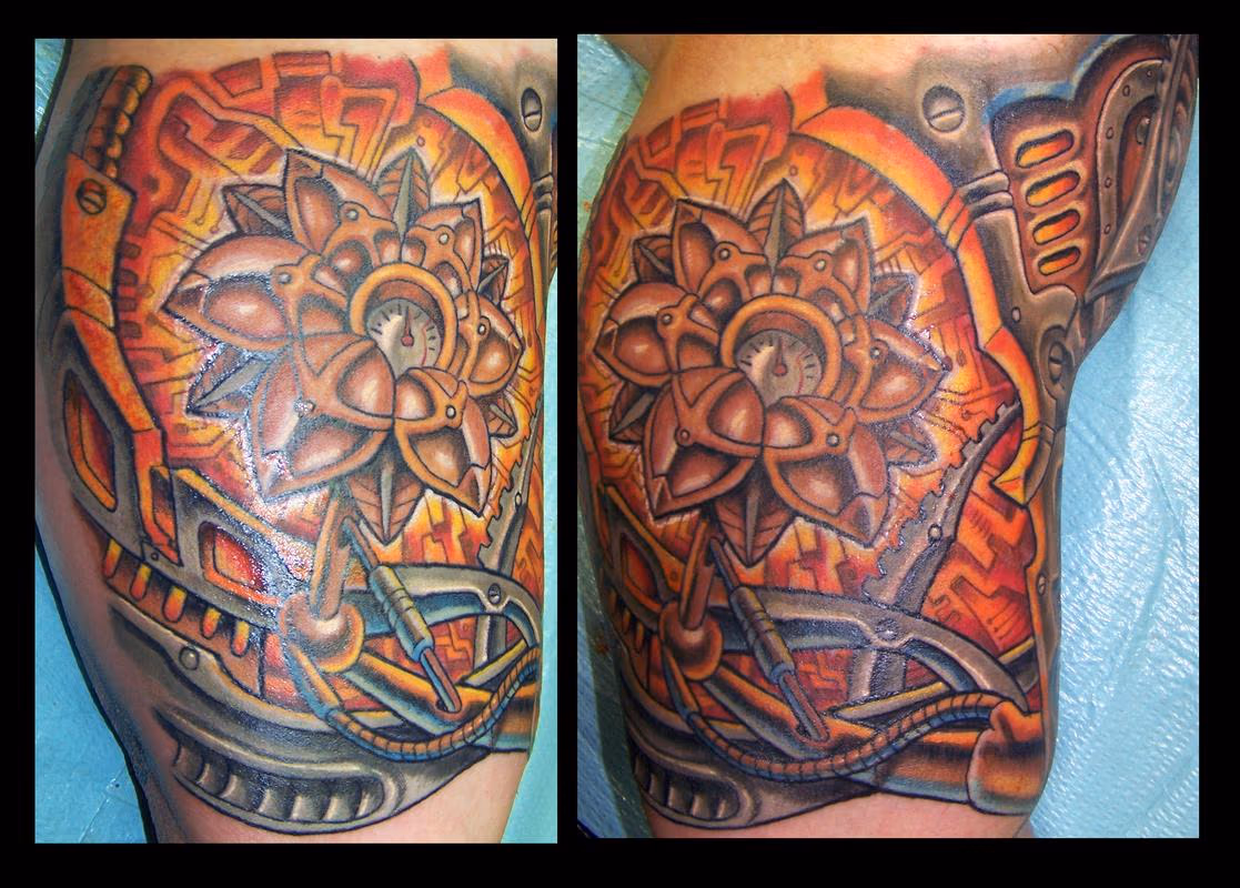 biomech flower