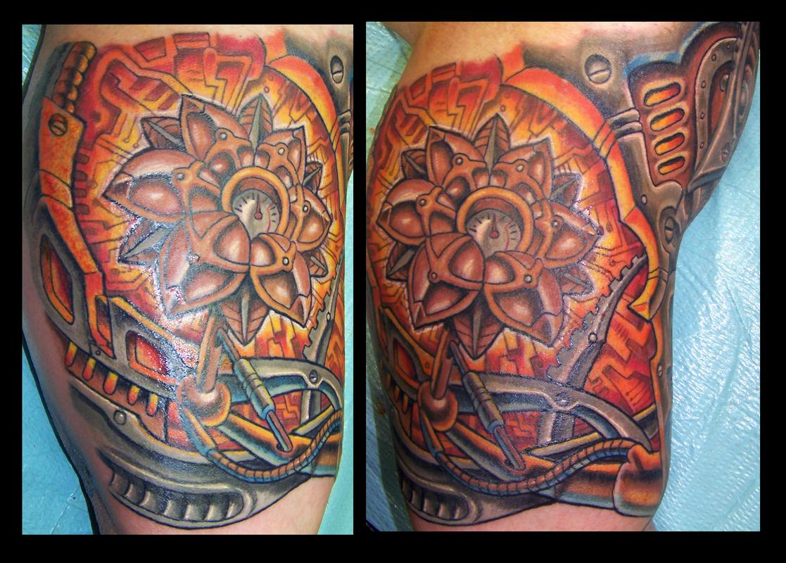 biomech flower