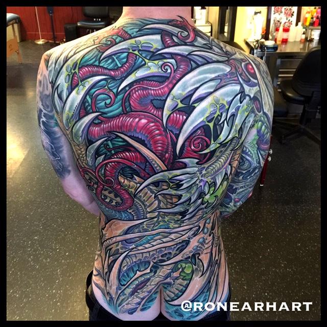 Red Bio Organic Tattoo