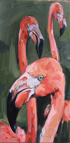 flamingo center panel