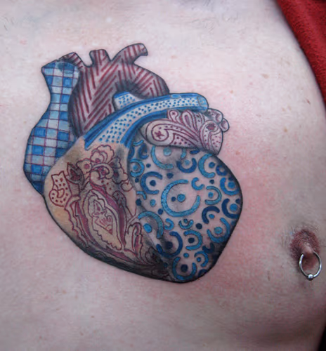 fabric heart