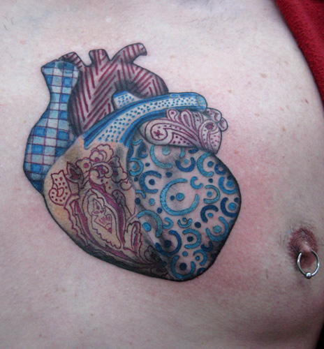 fabric heart