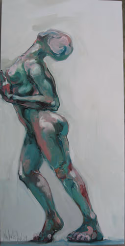 blue figure