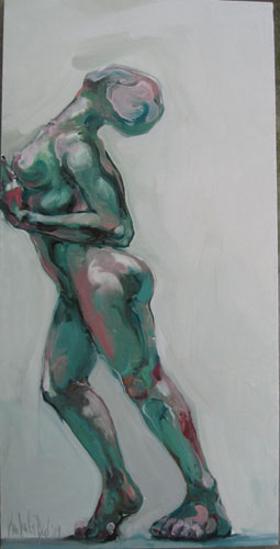 blue figure