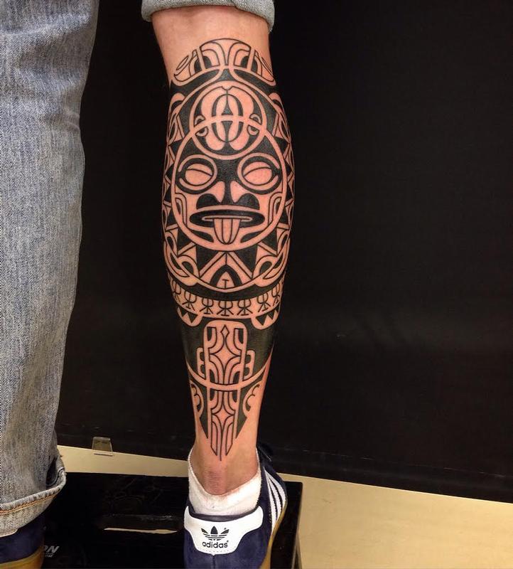 Blackwork Tribal Piece