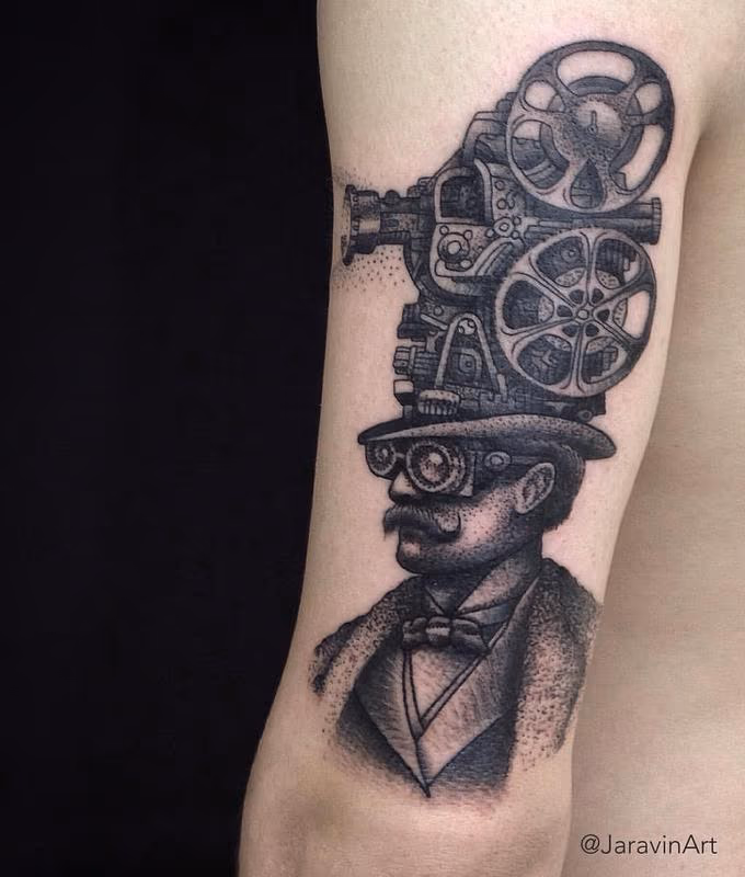film director tattoo