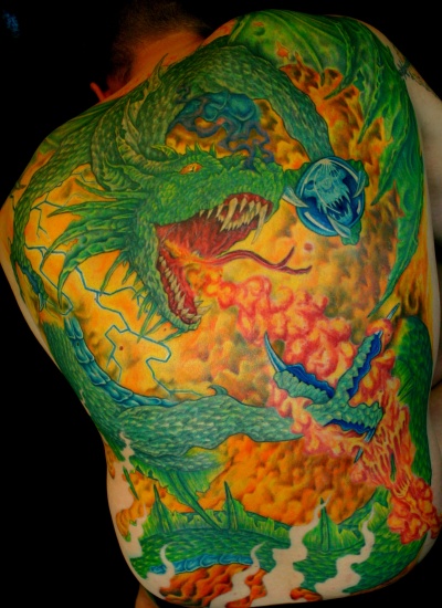 Dragon back