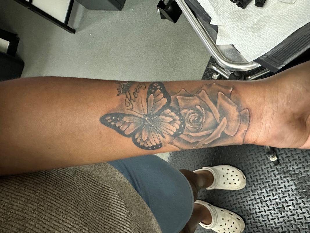 Flower butterfly