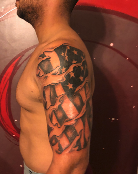 flag skin rip