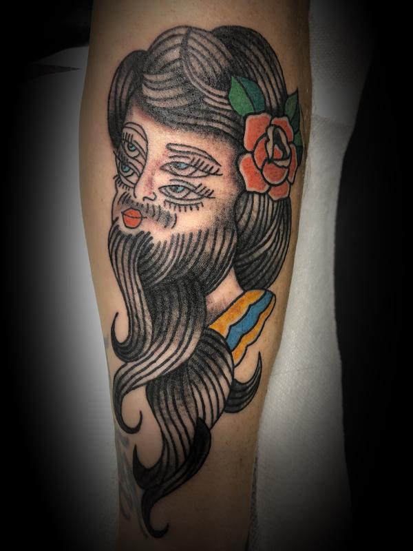 Bearded lady
