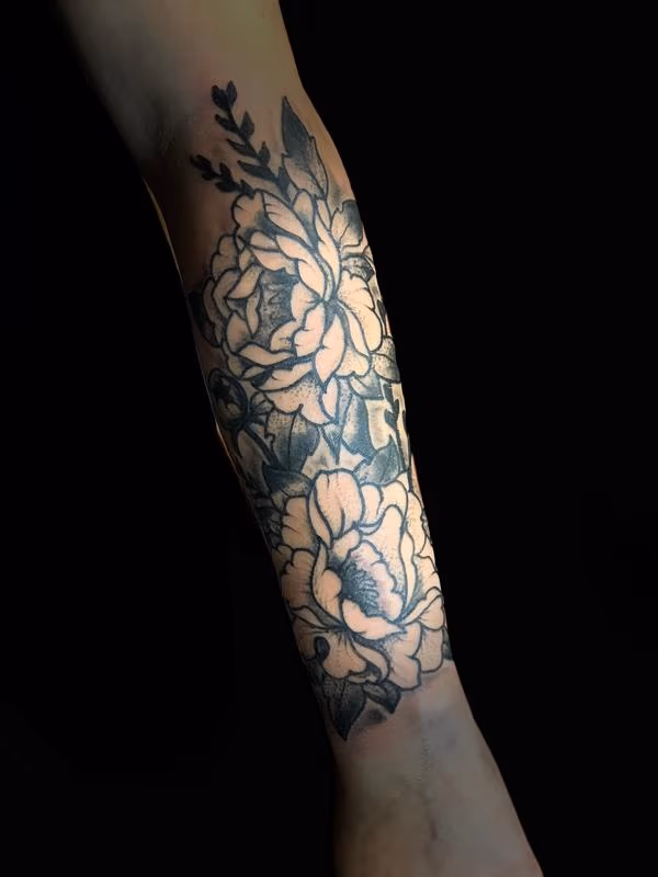stipple flowers