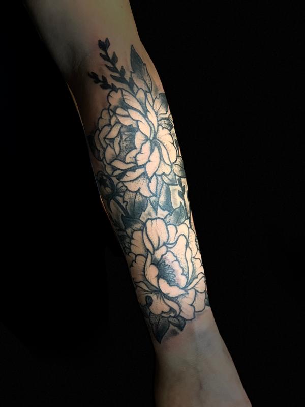 stipple flowers