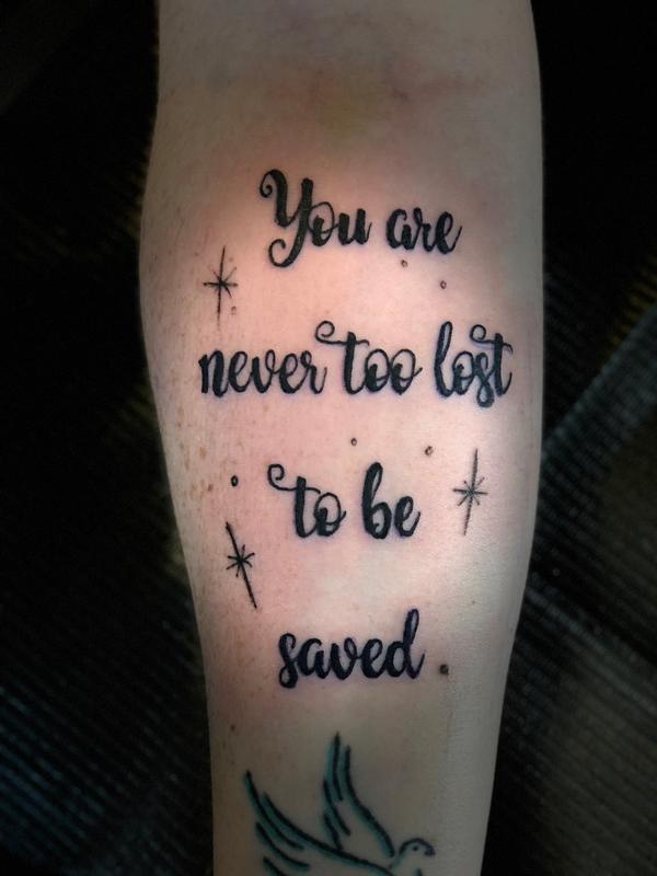 Never too lost