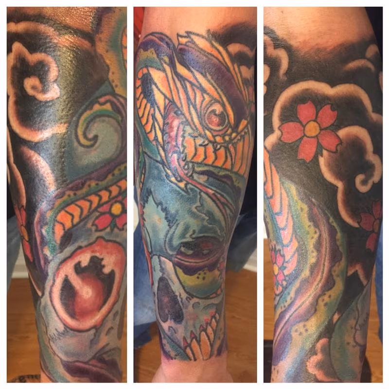 Snake n skull