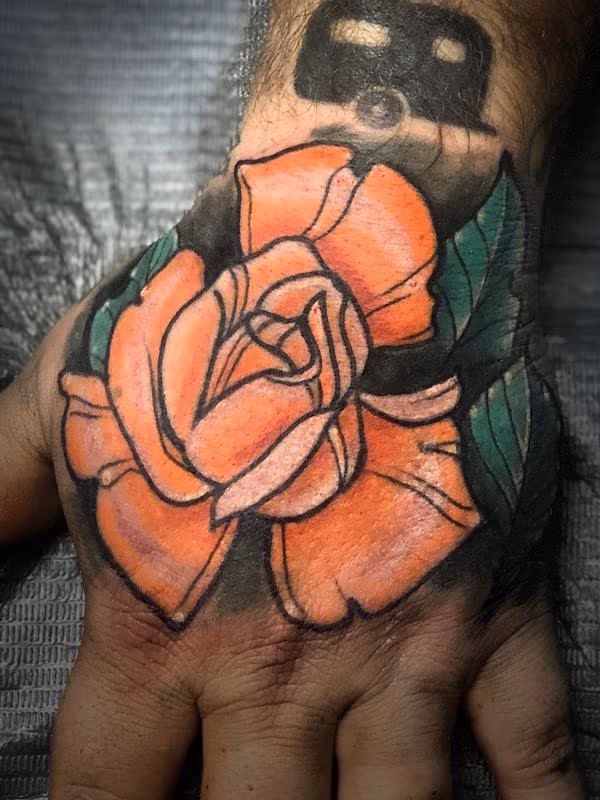 Hand rose
