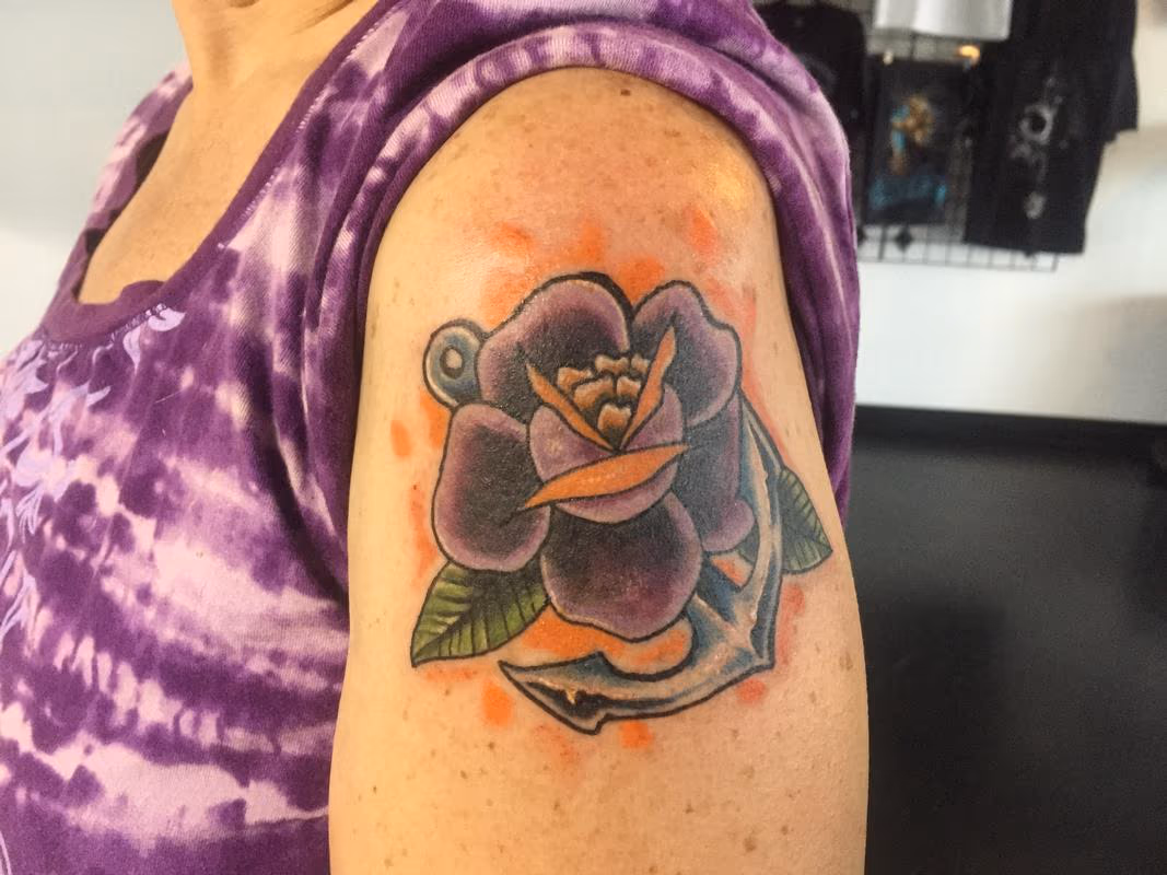 Anchor rose