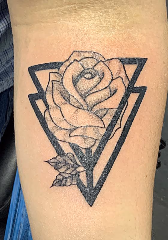 Stylistic rose