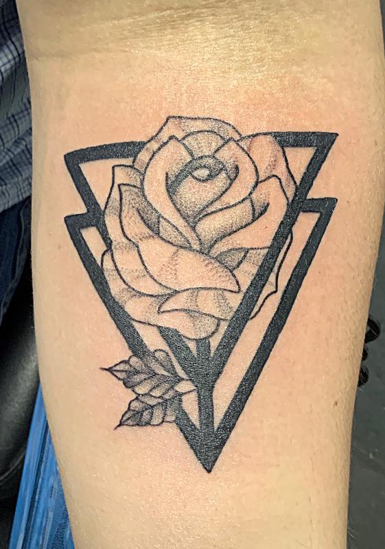 Stylistic rose