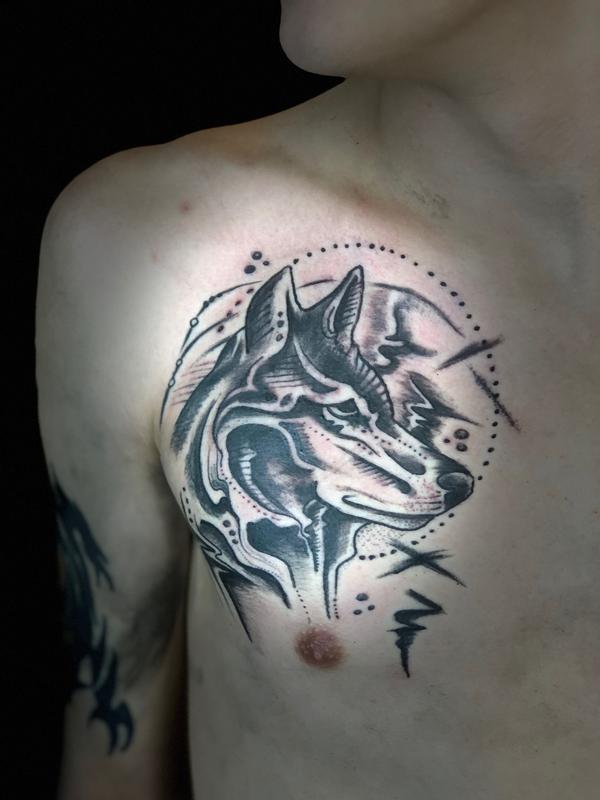 wolf stipple
