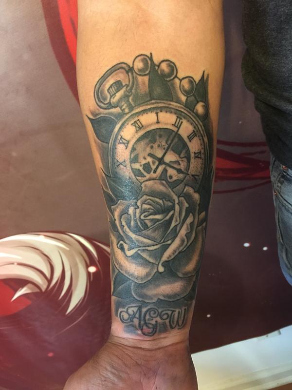 Rose and watch