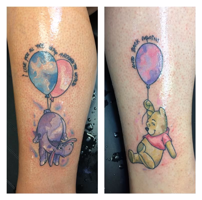 Water color Winnie the Pooh