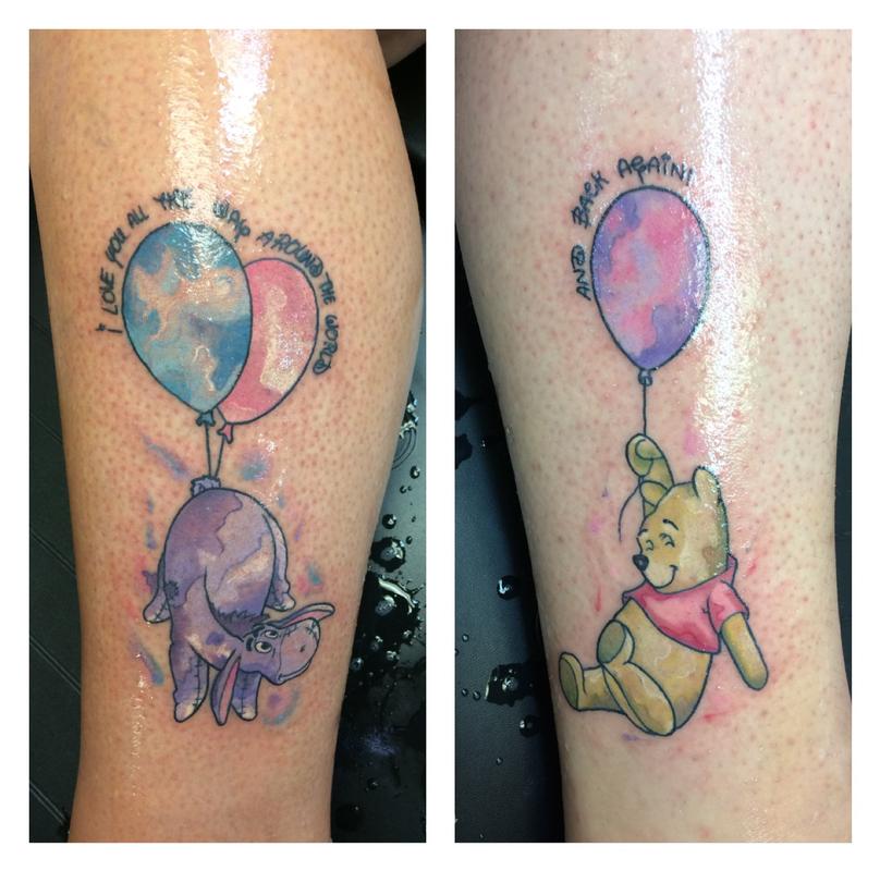 Water color Winnie the Pooh