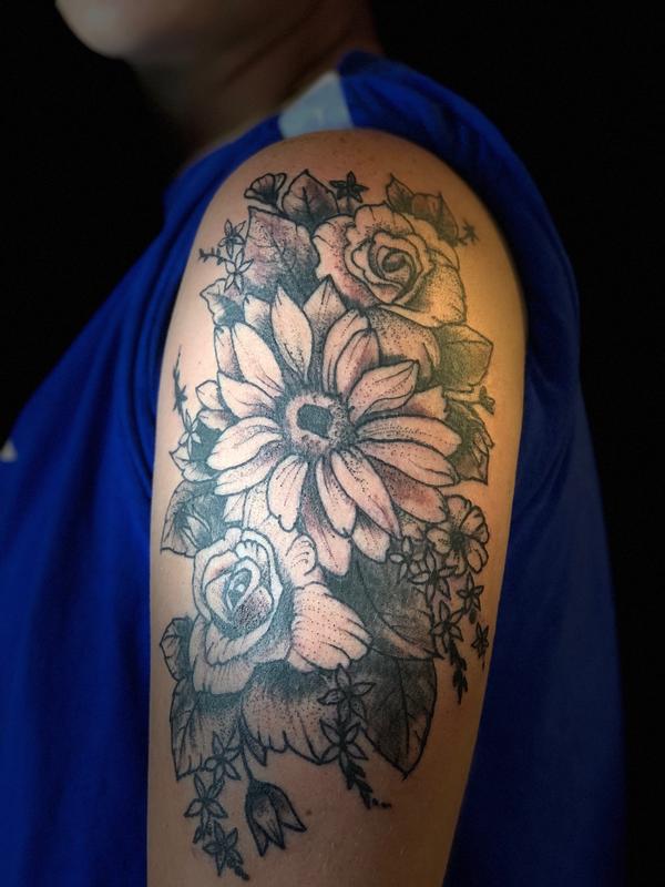 stipple flowers